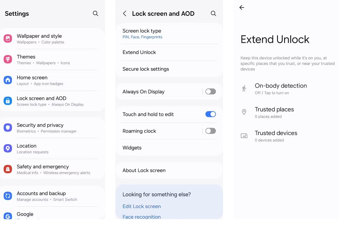 صورة لـ طرق فعَّالة لاستعادة رمز مرور Android المفقود | 1.-Unlock-With-Smart-Lock-min