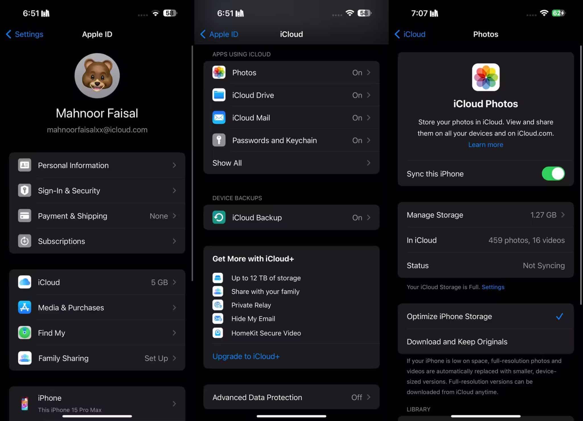 صورة لـ طرق سريعة لنقل الصور من iPhone إلى iPhone | 11apple-id-settings-on-an-iphone-scaled