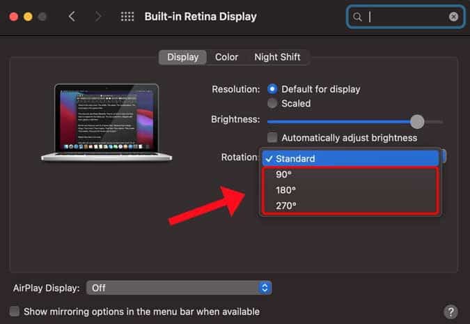 صورة لـ كيفية تدوير شاشة Macbook الخاص بك بـ 90 درجة | 13jKwf3HuArYzKtO0gKgBJw-DzTechs