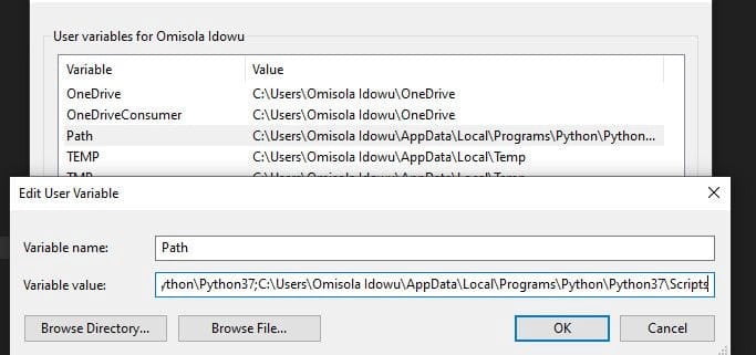 صورة لـ كيفية إضافة Python إلى متغير Windows PATH | 18_P3lr0afuAVwBF83gokOQ-DzTechs