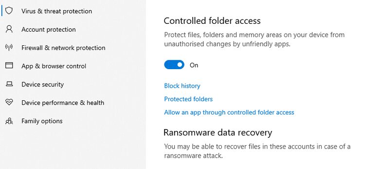 صورة لـ أفضل الطرق السهلة لتعزيز الأمان في Microsoft Defender و Windows 10 | 19mCb1SzOw-bm1ZvJHEAAVg-DzTechs