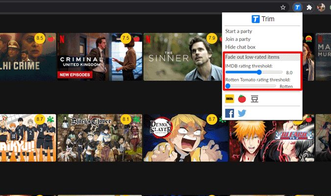 صورة لـ كيفية إضافة تقييمات IMDB و Rotten Tomatoes إلى Netflix | 1BwHf_3uKRUzUhehQwSX9Kg-DzTechs