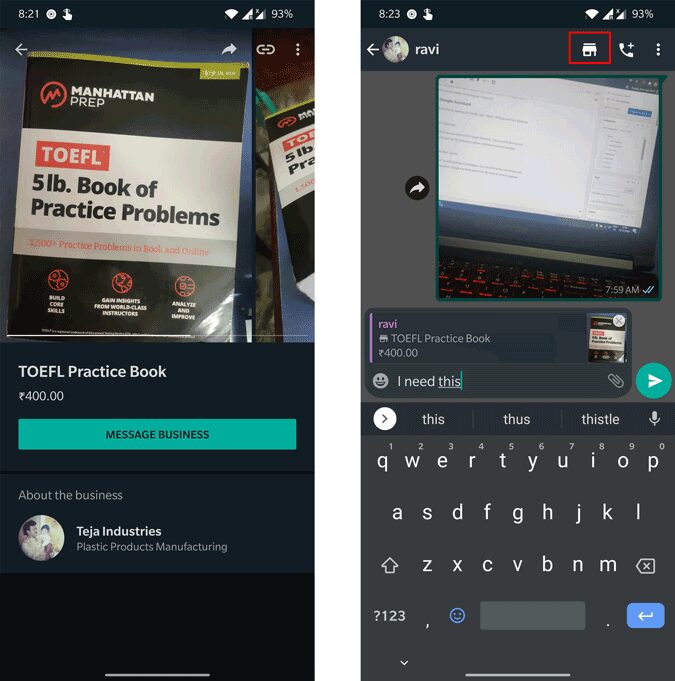 صورة لـ كيفية إضافة المنتجات إلى متجر WhatsApp | 1HAXM3PC0GwTT4JvbpKHyJQ-DzTechs