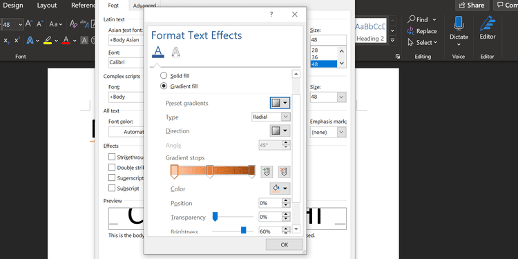 صورة لـ أفضل الطرق لجعل النصوص أكثر أناقة في Microsoft Word | 1KAUg0rmTBAhwi16gJxfKXg-DzTechs