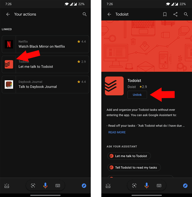 صورة لـ كيفية إلغاء توصيل أي خدمة بمساعد Google | 1LF9_C6pJe_M9KqPeKeVTvA-DzTechs