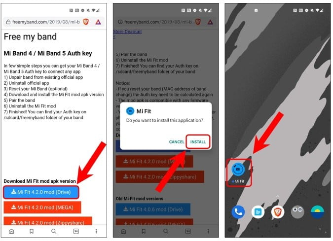 صورة لـ كيفية استخدام سوار Mi Band 5 بدون تطبيق Mi Fit | 1Lon6zTwffQs8hv1r04BsXw-DzTechs