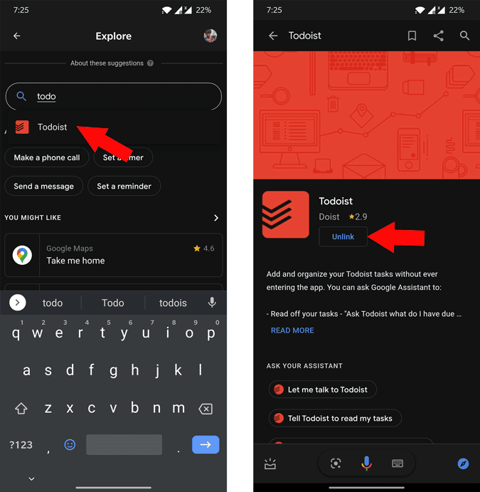 صورة لـ كيفية إلغاء توصيل أي خدمة بمساعد Google | 1M_uGp8nNTd1nvH1eNGUNiQ-DzTechs