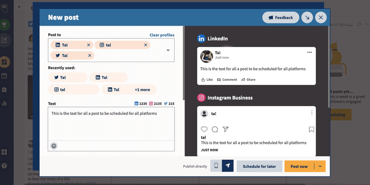 صورة لـ أفضل الطرق لجدولة المنشورات على منصات تواصل اجتماعية مُتعددة مرة واحدة | 1MpOkpuUnGL-zGFHO-mfOPw-DzTechs