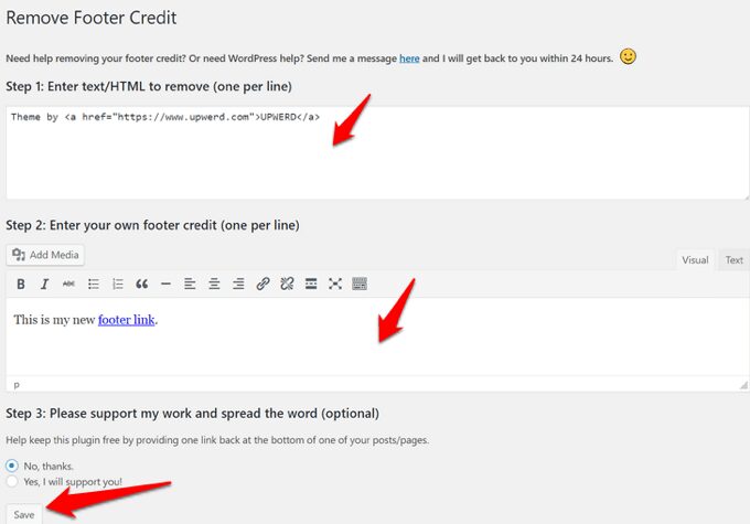 صورة لـ كيفية تعديل التذييل في WordPress | 1NuVuN5qrCaT42E_c3ZvuFg-DzTechs