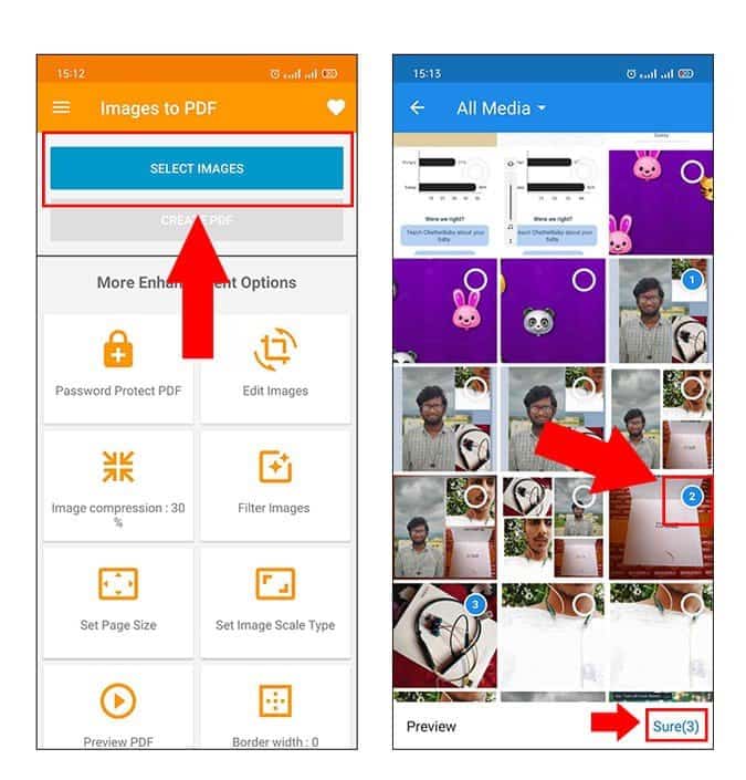 صورة لـ كيفية تحويل صور متعددة إلى ملف PDF واحد على نظام Android | 1PTv8XdNQiXmrAkcOdcrQqw-DzTechs