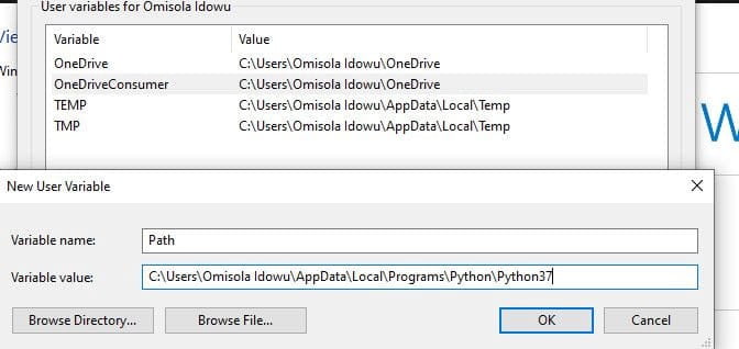 صورة لـ كيفية إضافة Python إلى متغير Windows PATH | 1Rnc6vBKjXUS2RsWXqXXNnA-DzTechs