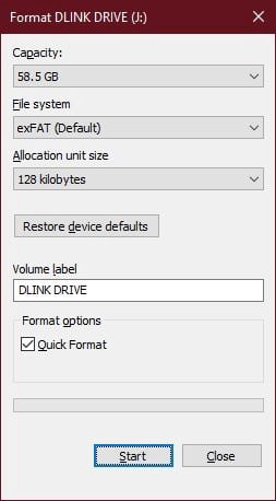 صورة لـ كيفية تهيئة بطاقة SD على نظام التشغيل Windows 10 | 1apVaUDSy5jKpeRXHhSOLaw-DzTechs