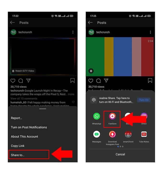صورة لـ أفضل الطرق لتنزيل مقاطع الفيديو من Instagram | 1dbP9hR_b97_e-SEGmgneEw-DzTechs