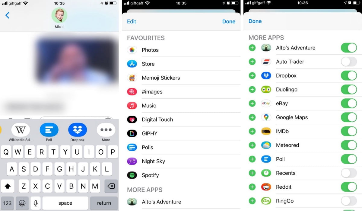 صورة لـ أشياء رائعة يمكنك القيام بها مع تطبيقات iMessage على iPhone | 1i92RiD6VTu2ENsJNr6euqg-DzTechs