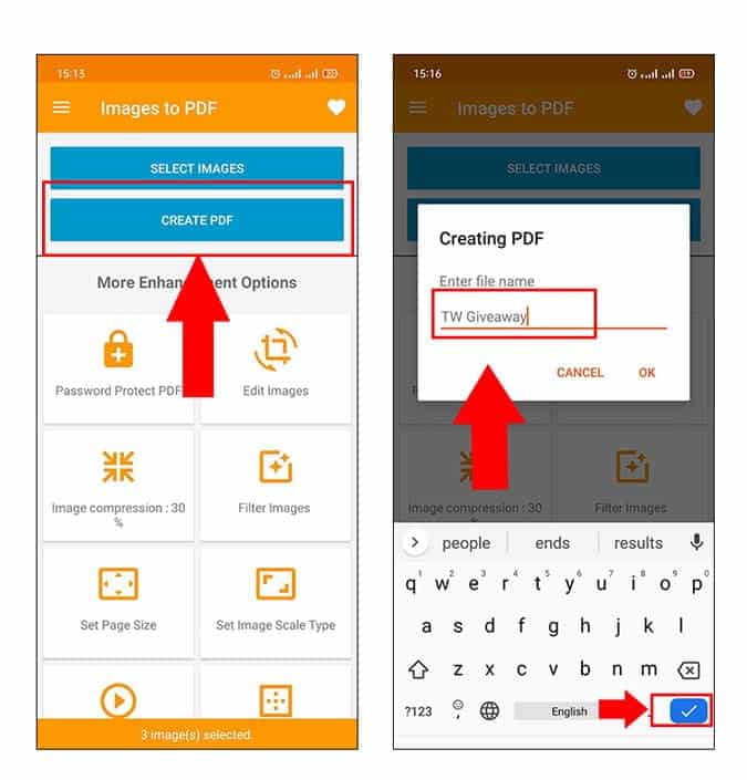 صورة لـ كيفية تحويل صور متعددة إلى ملف PDF واحد على نظام Android | 1jdjP1RYE0-KkRnmzcF1Vcg-DzTechs