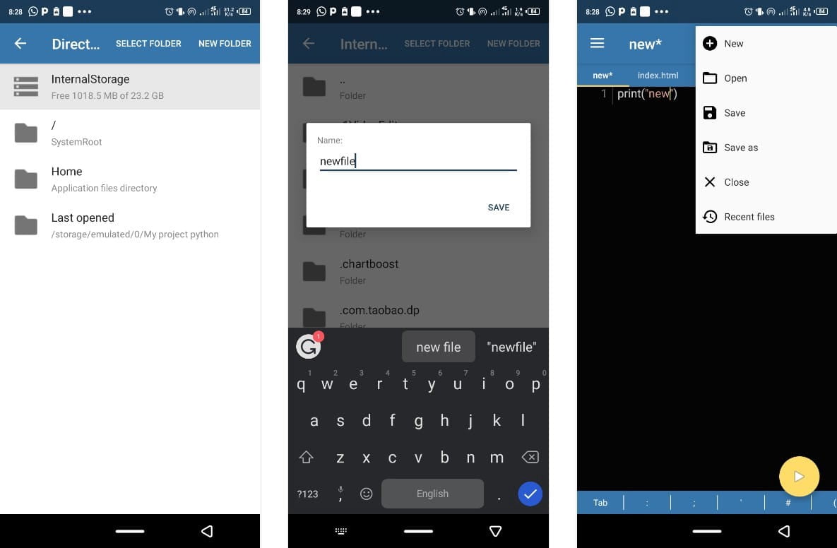 صورة لـ كيفية تثبيت Python وترميزها على Android باستخدام Pydroid 3 | 1mCFrK8bgCOAD-YFiG_NHnw-DzTechs