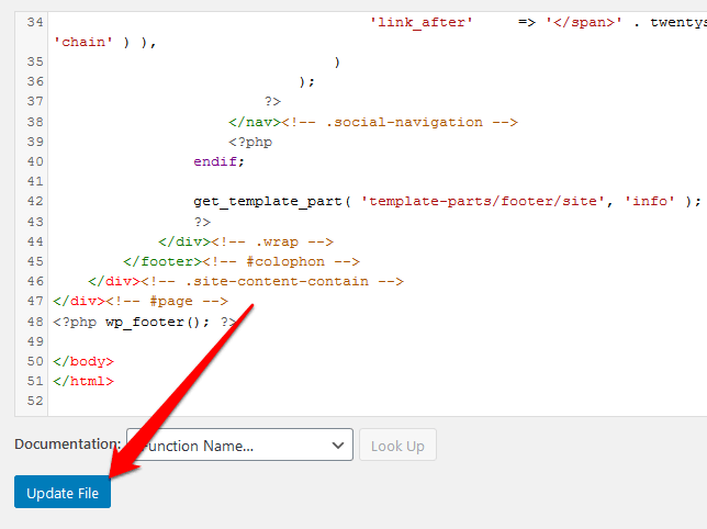 صورة لـ كيفية تعديل التذييل في WordPress | 1wSSXe-Q2dcXAZtdfxBAqsQ-DzTechs