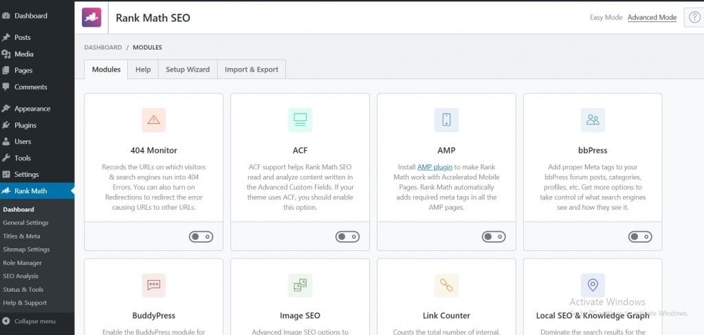 صورة لـ مراجعة Rank Math SEO: هل هي أفضل من Yoast SEO في 2023؟ | Rank_Math_Dashboard_1024x487-IKNaiigs