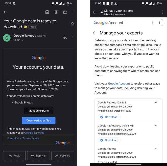 صورة لـ كيفية تنزيل ألبومات صور Google على الهاتف المحمول | Takeout-UlIuXhgs-DzTechs