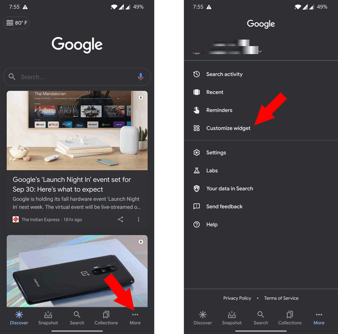 صورة لـ كيفية تخصيص أداة بحث Google على Android | customize_widget_google-jrnxXhgs-DzTechs