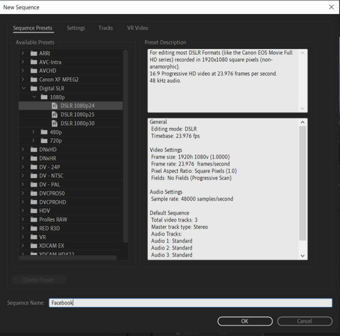 صورة لـ كيفية تصدير مقاطع الفيديو من Premiere Pro إلى شبكات التواصل الاجتماعي | sequence-DzTechs