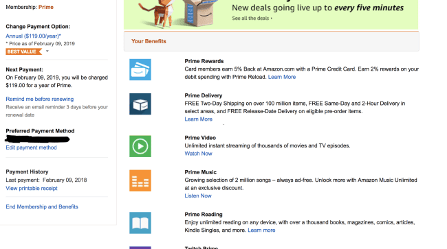 صورة لـ كيفية إلغاء عضوية Amazon Prime (ومتى تبدأ تجربة مجانية جديدة) | ytxWrAx9GcLSCvNHJQoPzn_650_80-z0fviigs