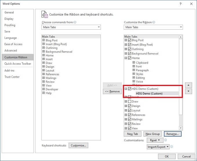 صورة لـ كيفية تخصيص الشريط في Microsoft Office | 10p5Mn7vBlfzMVLtvHr5LqQ-DzTechs