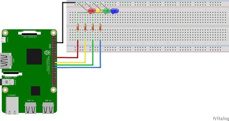 صورة لـ دليل المبتدئين إلى استخدام Raspberry Pi مع لوح التجارب لإنشاء لعبة Simon | 15YwnlHCpIvH89ti_vVwBpw-DzTechs