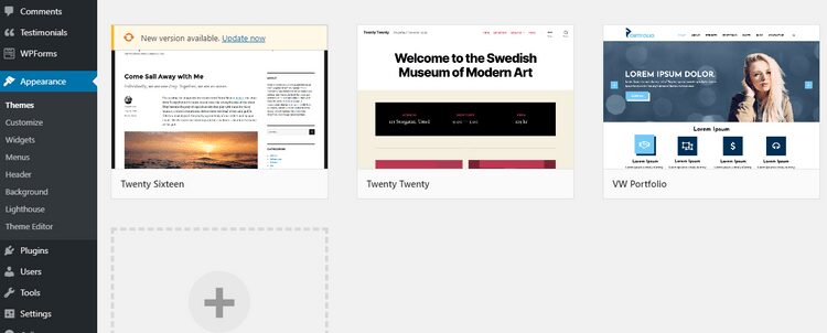 صورة لـ كيفية تثبيت وتحديث وإزالة قالب WordPress | 16oWqa4RgIE16CTfMJJEQIA-DzTechs
