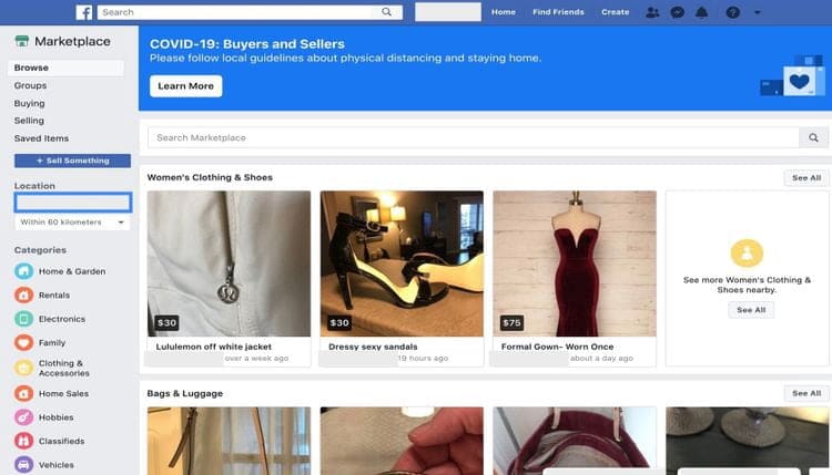 صورة لـ ما هي Facebook Marketplace وكيف تستخدمها؟ | 1CeWKV0pC7IVWMb8w1IIkPA-DzTechs