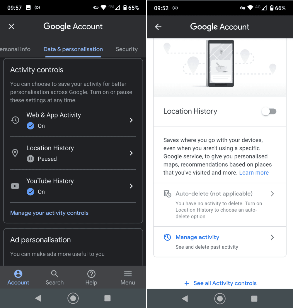 صورة لـ كيفية إدارة إعدادات “الموقع الجغرافي” على جهاز Android | 1Pu8yNVVoy0DiIIusUQcl-w-DzTechs