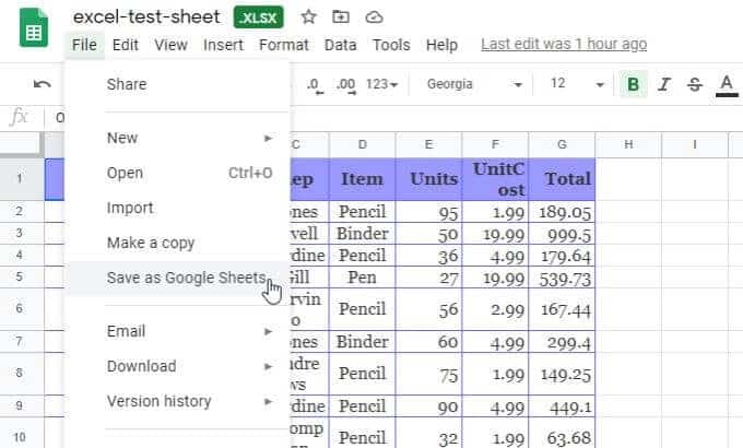 صورة لـ أفضل الطرق لتحويل ملف Excel إلى جداول بيانات Google | 1kdh5AyYC-ZsCxOLU4GAa_w-DzTechs