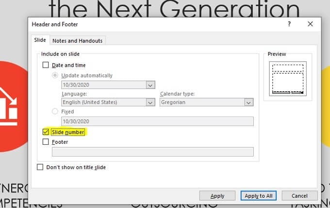 صورة لـ كيفية إضافة ترقيم الشرائح إلى عرض تقديمي في PowerPoint | 1peRlRRRPCT3QI6LmSICJ5Q-DzTechs