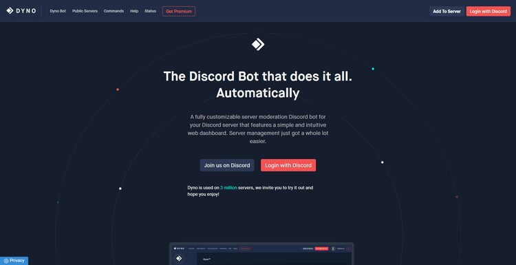 صورة لـ أفضل بوتات Discord لتنظيم الخادم | 1sDbqQyo-PifnxKhl38fLvg-DzTechs