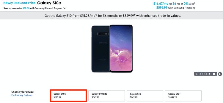 صورة لـ ما الفرق بين Galaxy S10 و Galaxy S10e؟ | 1Eb3y0nuadymhkN1GlCQm6w-DzTechs