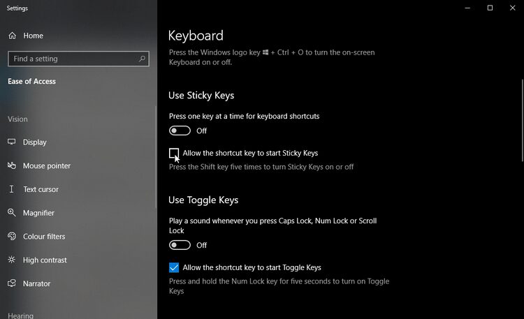 صورة لـ كيفية تعطيل ميزة سهولة الوصول “مفاتيح الثبات” في Windows | 1VRkXe4XvGLJbFZUpQZ_uJw-DzTechs