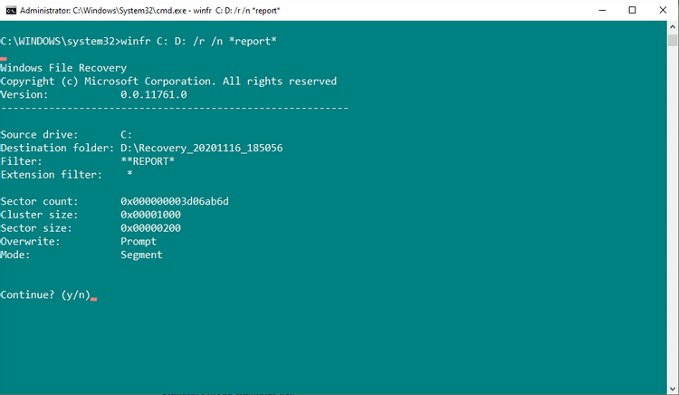 صورة لـ كيفية استخدام “استرداد ملف Windows” لاستعادة البيانات المفقودة | 1YPzU3FsG3vi3-6qQXwRGfQ-DzTechs
