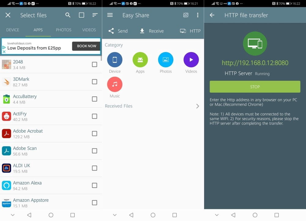 صورة لـ أفضل بدائل AirDrop لنظام Android | 1eyCt-T_b0-gUQtXvqlt7PA-DzTechs