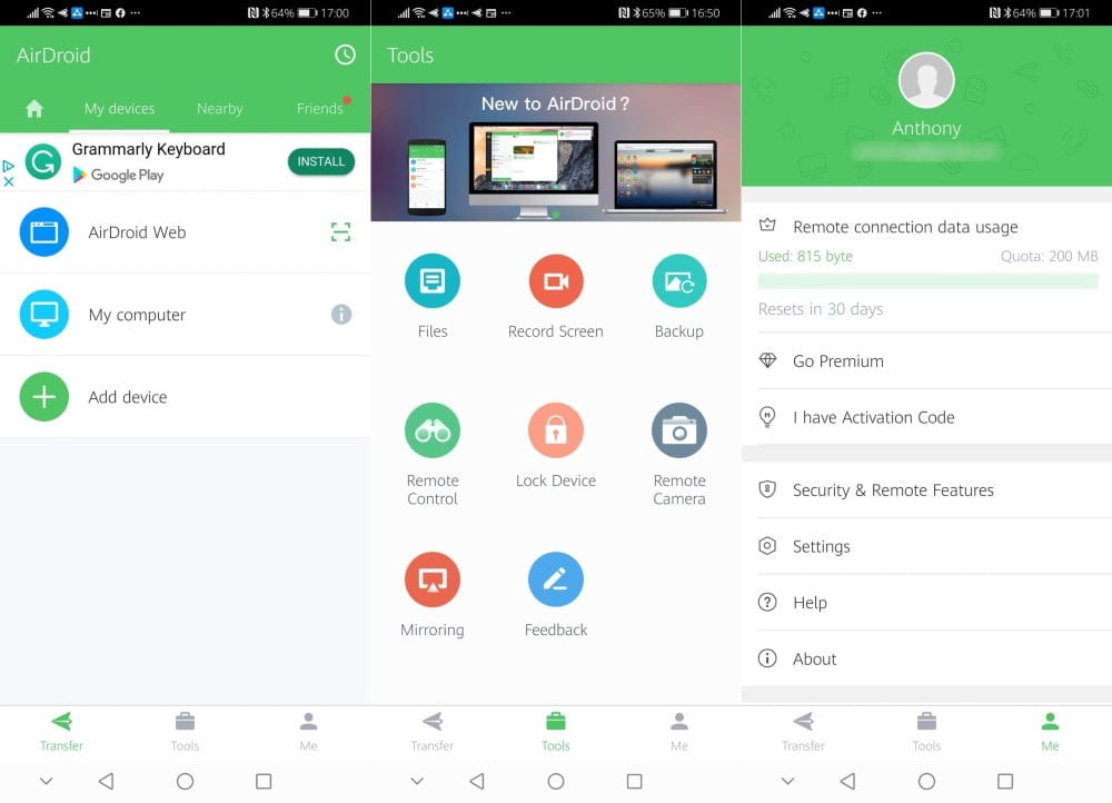 صورة لـ أفضل بدائل AirDrop لنظام Android | 1sYgZogRLz5ym63cKlvosbw-DzTechs