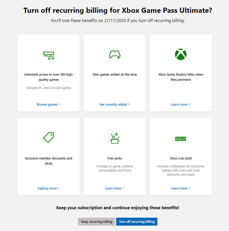 صورة لـ كيفية إلغاء اشتراك Xbox Game Pass الخاص بك | 1-M1_fU0HcLviV52wfpP5TA-DzTechs