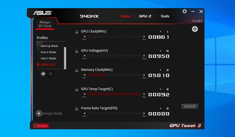 صورة لـ كيفية كسر سرعة وحدة معالجة الرسومات في Windows 10 باستخدام ASUS GPU Tweak II | 1T64_52kAQQrnwB4hRwiClQ-DzTechs