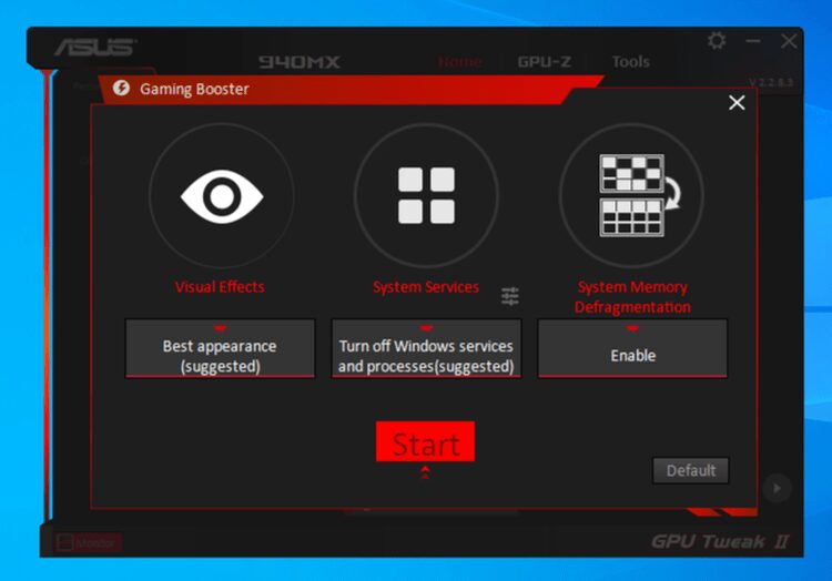 صورة لـ كيفية كسر سرعة وحدة معالجة الرسومات في Windows 10 باستخدام ASUS GPU Tweak II | 1x6K7Nok1m9Un6-UoSdGpcQ-DzTechs