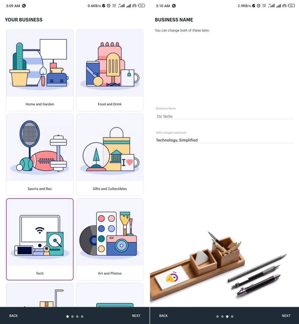 صورة لـ أفضل التطبيقات لإنشاء الشعارات والعلامات التجارية على Android | 1TG7mxVtn_89LatJ_jDMyfQ-DzTechs