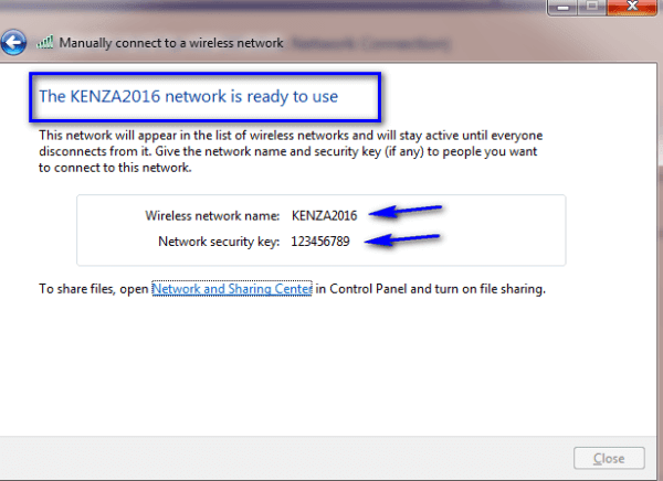 صورة لـ شرح لكيفية ربط حاسوبين عن طريق الـ خدمة Wi-Fi لنقل الملفات | 12252812529-DzTechs