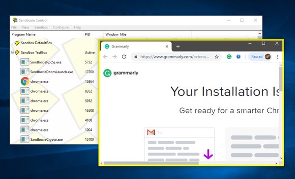 صورة لـ الأدوات المساعدة لنظام Windows التي يجب عليك اختبارها في 2023 | sandbox_chrome2B252812529-DzTechs