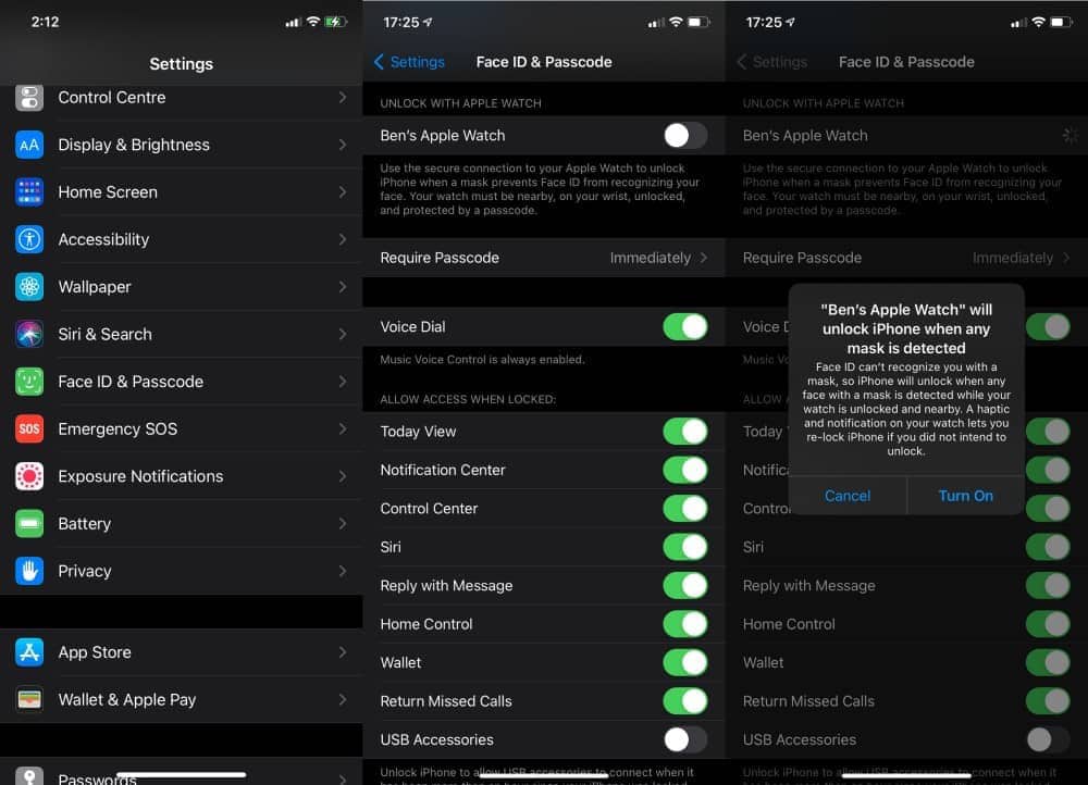 صورة لـ كيفية فتح قفل iPhone باستخدام Apple Watch أثناء ارتداء الكمامة | 1FiMZNvgi0UHdtDIB1I7KLQ-DzTechs