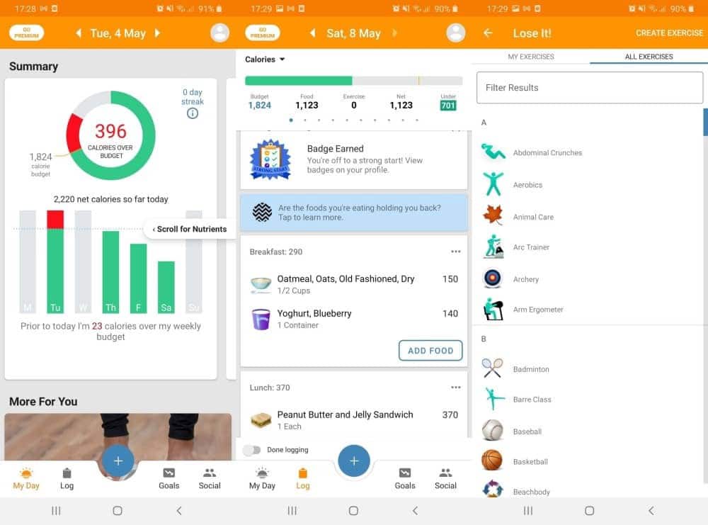 صورة لـ أفضل بدائل MyFitnessPal لأجهزة Android و iPhone | 1KySOL-E6cUzC_jO2J0FPwQ-DzTechs