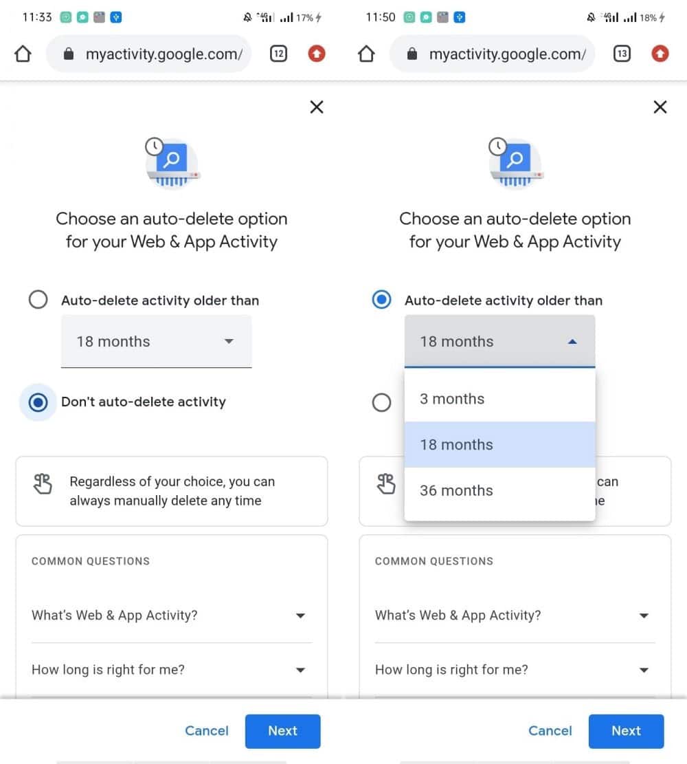 صورة لـ كيفية إدارة نشاطك والتحكم في المقالات المقترَحة في Chrome | 1_S9WH4S6O_oK9kwG3AbQvw-DzTechs