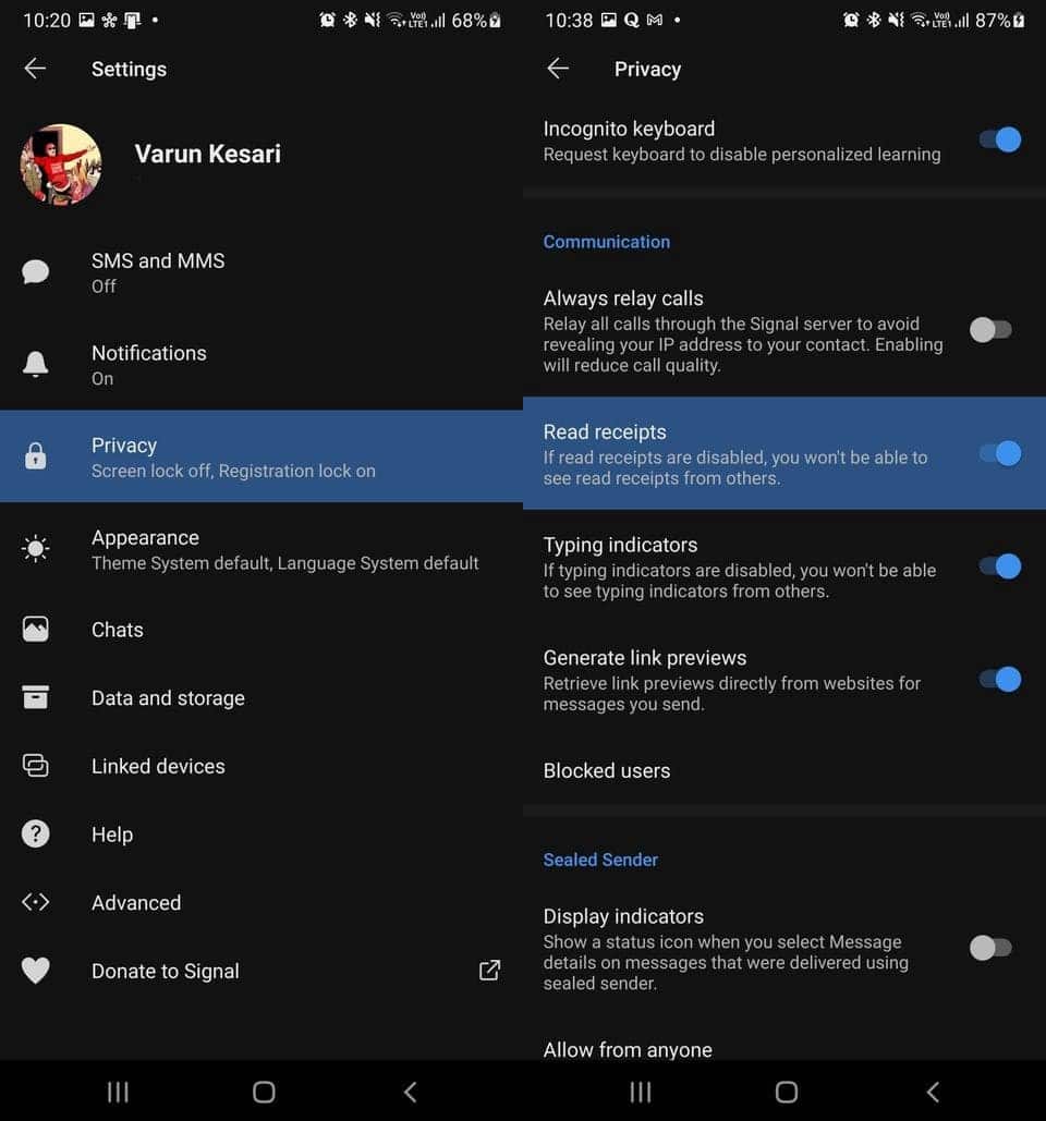 صورة لـ أفضل ميزات Signal التي يجب أن تستخدمها | 1gXVN-PXVRHt7l8K6Q-sIg-DzTechs