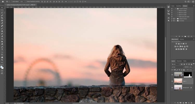 صورة لـ كيفية تغيير خلفية الصورة في Photoshop | 1jd4XFdvTk0DcRkLLUY7jFw-DzTechs